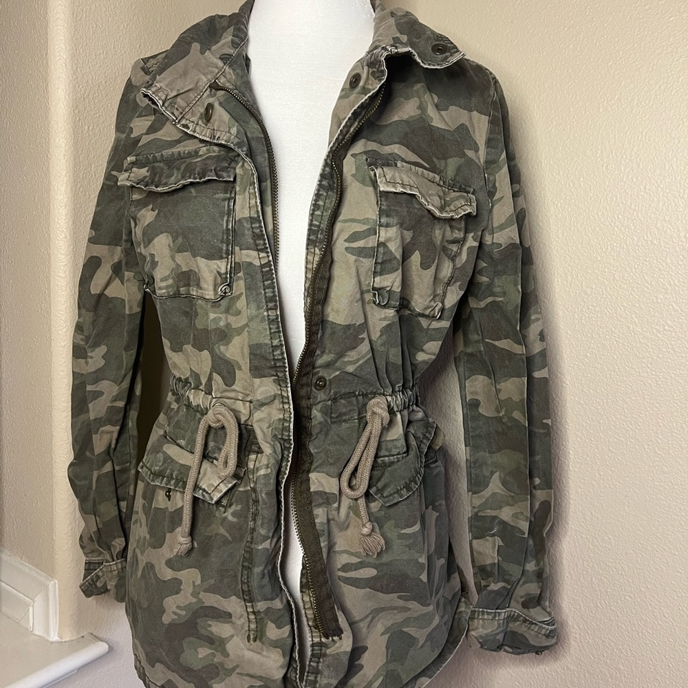 Green Army Camo Jacket